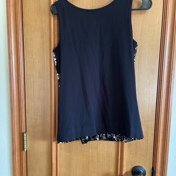 Calvin Klein Sequin Tank Top Women’s Size M - Picture 3 of 4